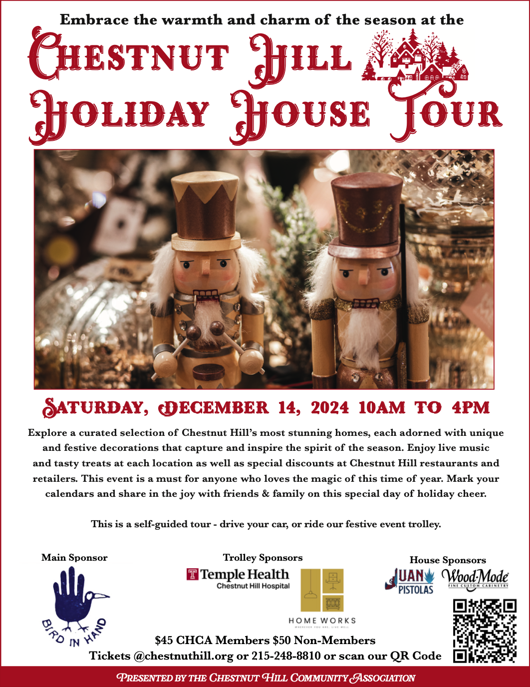 Holiday House Tour Chestnut Hill Community Association